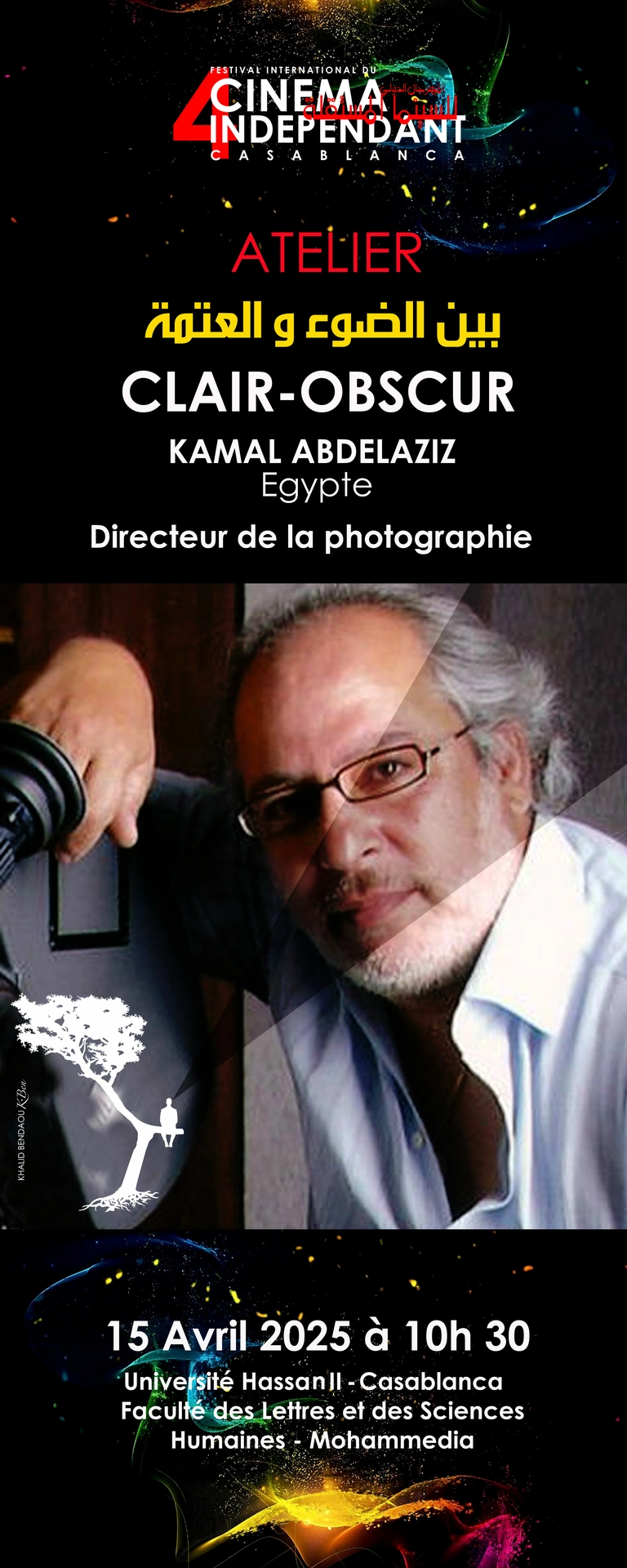 Atelier Clair-Obscur avec Kamal Abdelaziz